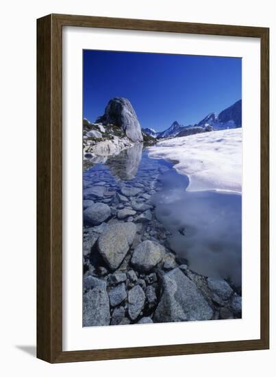 Snow Melting-David Nunuk-Framed Photographic Print