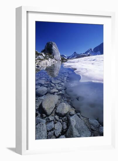 Snow Melting-David Nunuk-Framed Photographic Print