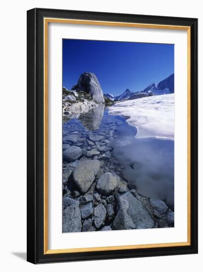 Snow Melting-David Nunuk-Framed Photographic Print