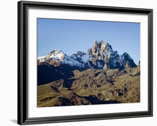 Snow on Mount Kenya-Joseph Sohm-Framed Photographic Print