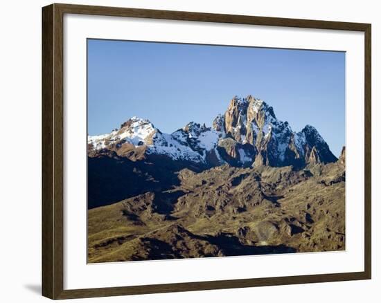 Snow on Mount Kenya-Joseph Sohm-Framed Photographic Print