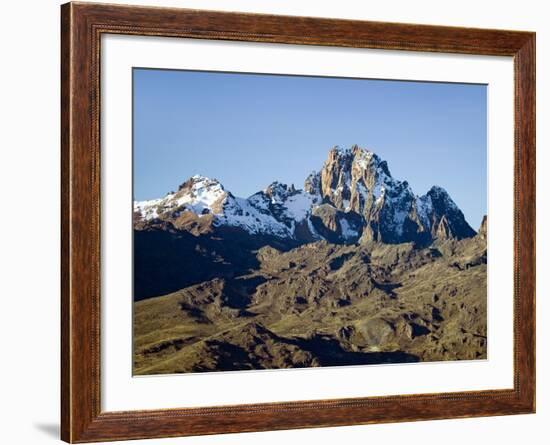 Snow on Mount Kenya-Joseph Sohm-Framed Photographic Print