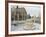 Snow on St. Stephen's Statue, Castle Hill Area, Budapest, Hungary-Christian Kober-Framed Photographic Print