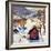 "Snow on the Farm", December 22, 1956-John Clymer-Framed Giclee Print