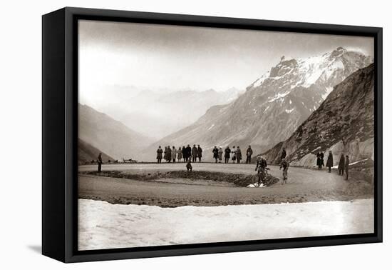Snow on the Galibier, 1924-Presse ’E Sports-Framed Premier Image Canvas