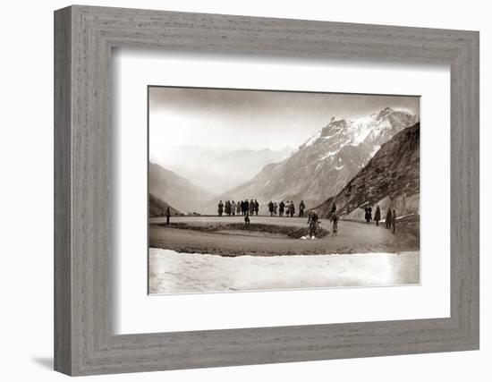 Snow on the Galibier, 1924-Presse ’E Sports-Framed Photographic Print