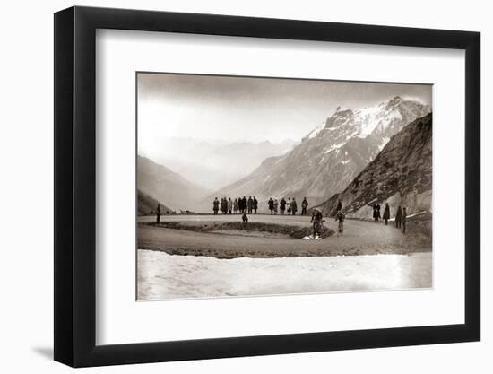 Snow on the Galibier, 1924-Presse ’E Sports-Framed Photographic Print