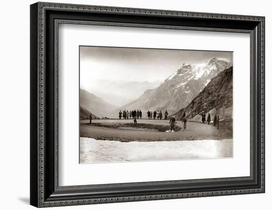 Snow on the Galibier, 1924-Presse ’E Sports-Framed Photographic Print