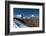 Snow on the Nyile La, a 4950m pass, and the peak of Jitchu Drake at 6714m in the distance, Bhutan,-Alex Treadway-Framed Photographic Print