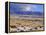 Snow on the Sandia Mountains and High Plains Near Albuquerque, New Mexico-null-Framed Premier Image Canvas