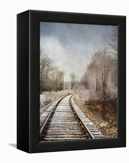 Snow on the Tracks-Jai Johnson-Framed Premier Image Canvas