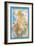 Snow Queen and Child-Alphonse Mucha-Framed Art Print