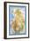 Snow Queen and Child-Alphonse Mucha-Framed Art Print