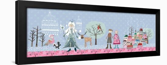 Snow Queen Full Composition-Effie Zafiropoulou-Framed Giclee Print