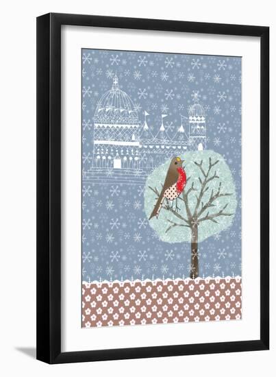 Snow Queen Night-Effie Zafiropoulou-Framed Giclee Print