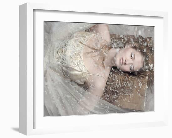 Snow Queen-Winter Wolf Studios-Framed Photographic Print