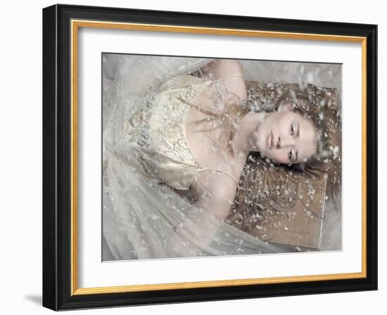 Snow Queen-Winter Wolf Studios-Framed Photographic Print