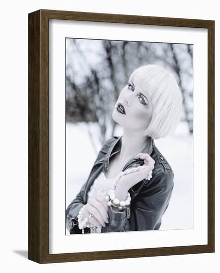 Snow Queen-Winter Wolf Studios-Framed Photographic Print