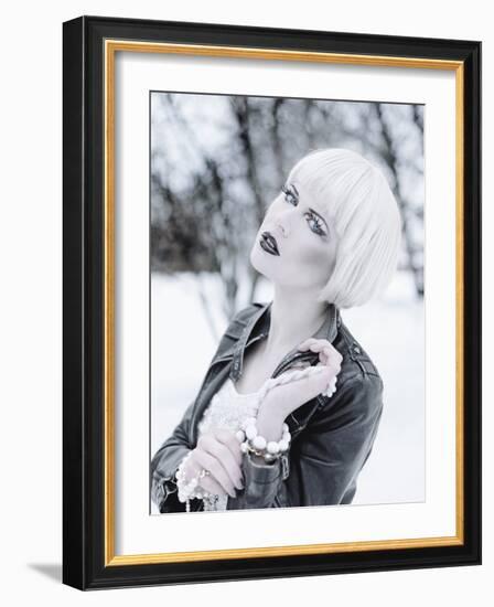 Snow Queen-Winter Wolf Studios-Framed Photographic Print