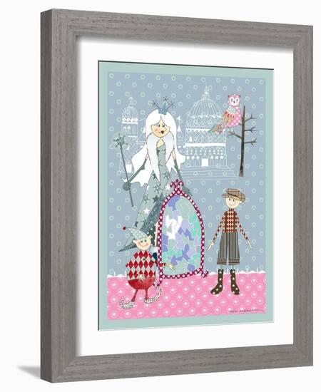 Snow Queen-Effie Zafiropoulou-Framed Giclee Print