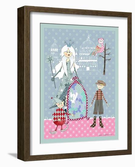 Snow Queen-Effie Zafiropoulou-Framed Giclee Print