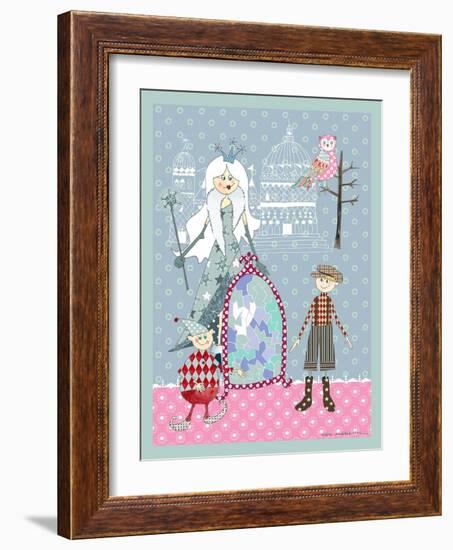 Snow Queen-Effie Zafiropoulou-Framed Giclee Print