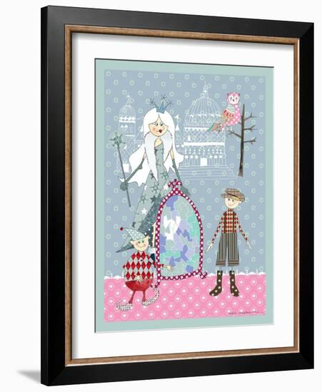 Snow Queen-Effie Zafiropoulou-Framed Giclee Print