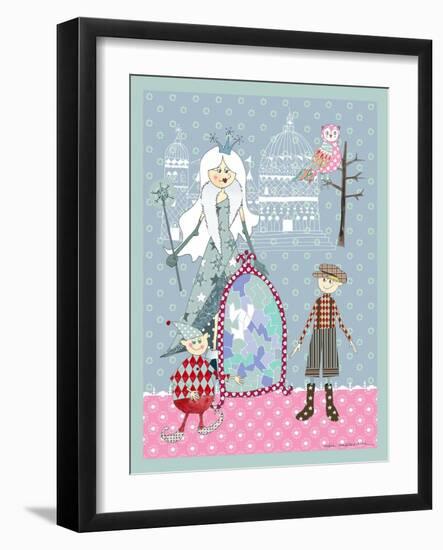 Snow Queen-Effie Zafiropoulou-Framed Giclee Print