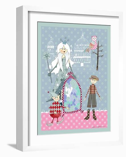 Snow Queen-Effie Zafiropoulou-Framed Giclee Print