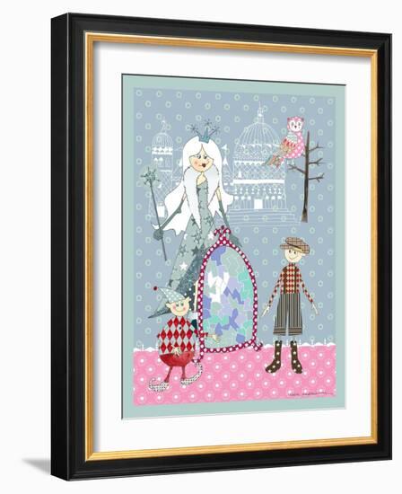 Snow Queen-Effie Zafiropoulou-Framed Giclee Print