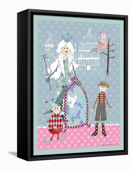 Snow Queen-Effie Zafiropoulou-Framed Premier Image Canvas