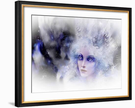Snow Queen-RUNA-Framed Giclee Print