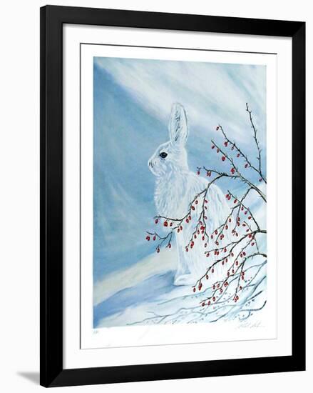 Snow Rabbit-Allen Friedman-Framed Collectable Print