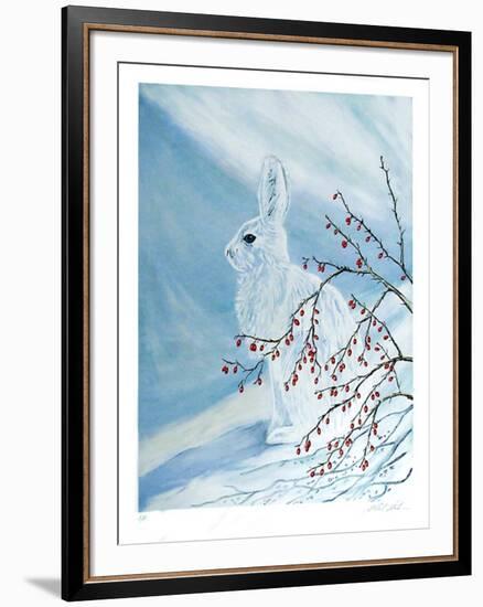 Snow Rabbit-Allen Friedman-Framed Collectable Print