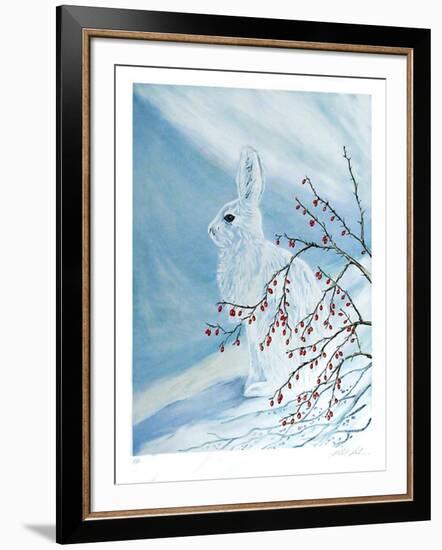 Snow Rabbit-Allen Friedman-Framed Collectable Print