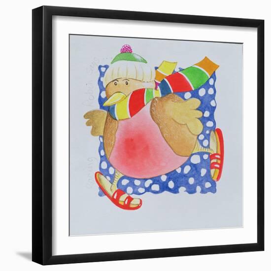 Snow Robin, 2005-Tony Todd-Framed Giclee Print