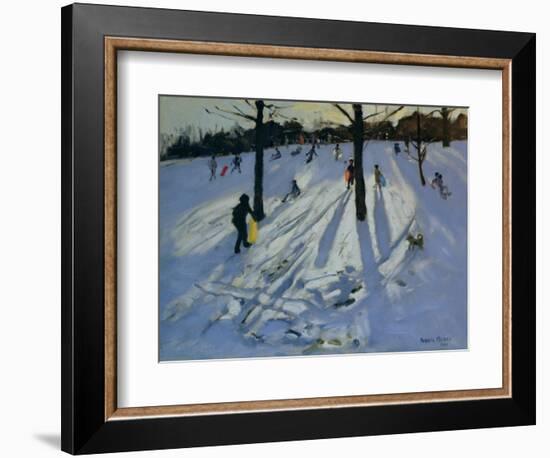 Snow, Rykneld Park, Derby, 2001-Andrew Macara-Framed Giclee Print