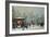 Snow Scene in Paris-Eugene Galien-Laloue-Framed Giclee Print