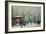 Snow Scene in Paris-Eugene Galien-Laloue-Framed Giclee Print