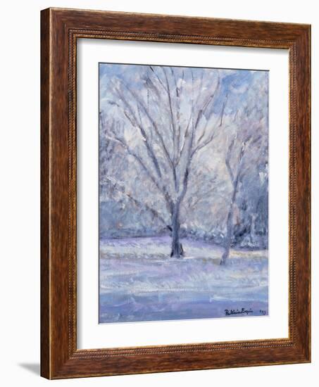 Snow Scene-Patricia Espir-Framed Giclee Print