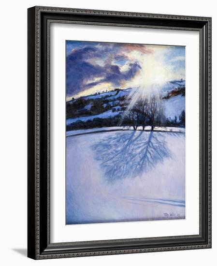 Snow Shadows, 2009-Tilly Willis-Framed Giclee Print