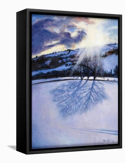 Snow Shadows, 2009-Tilly Willis-Framed Premier Image Canvas