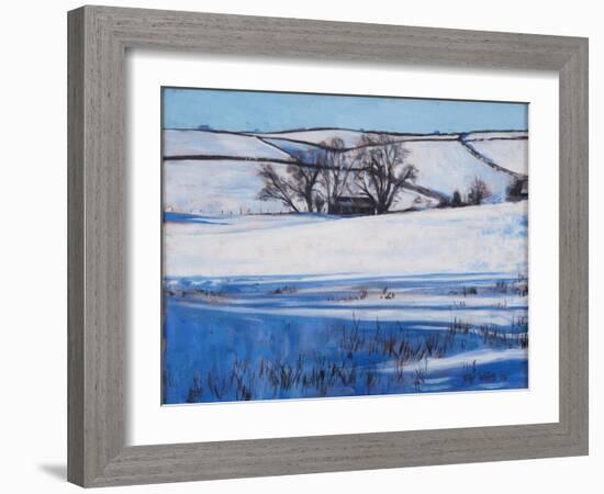 Snow Shadows, 2010-Tilly Willis-Framed Giclee Print