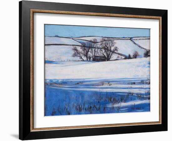 Snow Shadows, 2010-Tilly Willis-Framed Giclee Print