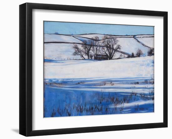 Snow Shadows, 2010-Tilly Willis-Framed Giclee Print