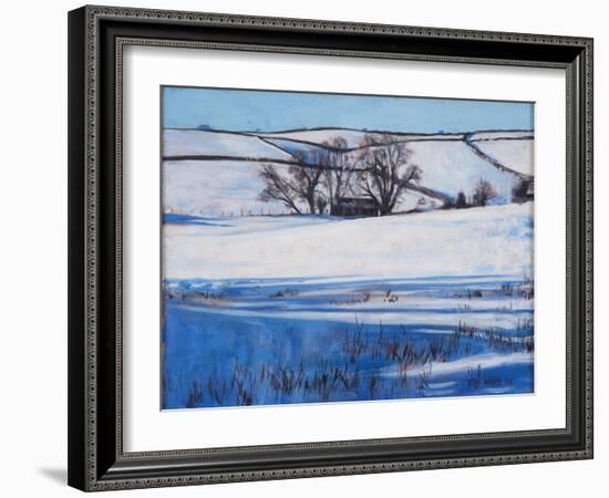 Snow Shadows, 2010-Tilly Willis-Framed Giclee Print