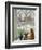 Snow Shadows and Cat-Timothy Easton-Framed Giclee Print