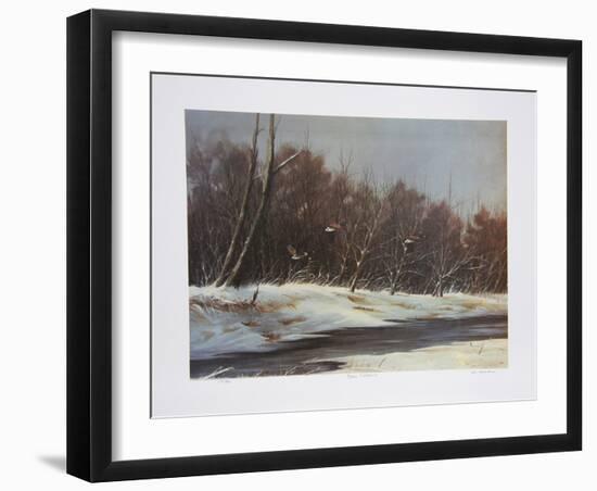 Snow Shadows-M^ Barker-Framed Collectable Print