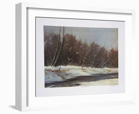 Snow Shadows-M^ Barker-Framed Collectable Print