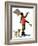 "Snow Shoveler,"January 3, 1931-Eugene Iverd-Framed Giclee Print